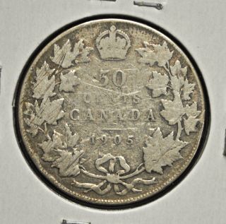 1905 Canada 50 Cents G - 4 2