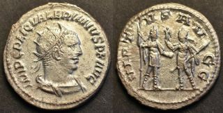 Roman Empire.  Valerian I Ar Antoninianus / Virtvs Avgg