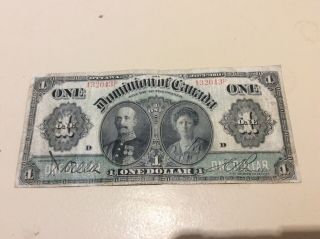 1911 1$ Dominion Of Canada Very Fine
