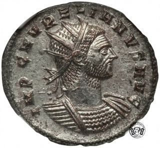 Roman Empire: Aurelian Ad 270 - 275 Bi Aurelianianus.  Ngc Ms 5/5 - 5/5 Hig.  Grade