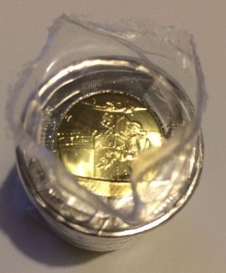 Battle Of The Atlantic Toonie 2016 Uncirculated Full Roll