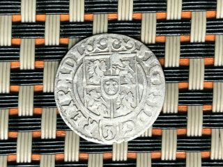 Medieval Poland Silver 1/24 Thaler - Poltorak 1624 Sigizmund Iii Wasa 1587 - 1632