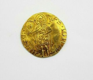 Coin Medieval Gold Florence Florin