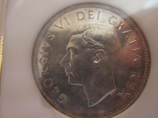 1948 Canada Silver Dollar - Uncirculated