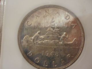 1948 Canada Silver Dollar - Uncirculated 2