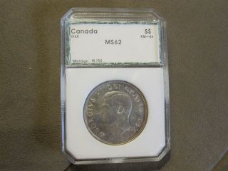 1948 Canada Silver Dollar - Uncirculated 3