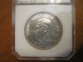 1948 Canada Silver Dollar - Uncirculated 5