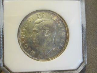 1948 Canada Silver Dollar - Uncirculated 6