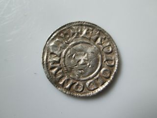 ENGLAND 11 century Anglo - Saxon penny,  Aethelred II LSC,  eADPOLD ON LUNDE 2