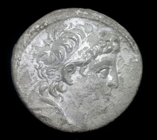 P 1,  Seleucid Kingdom,  Demetrios Ii.  Silver Tetradrachm.  Tyre