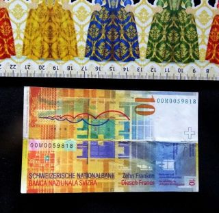 Switzerland,  Banknote,  10 Francs.