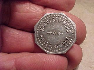 Indian Trader Token - Mccoy Brothers - Gallup Mexico