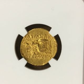 Pontiac Kingdom Gold AV Stater CALLATIS Mithradates VI 120 - 63 BC.  NGC AU 6