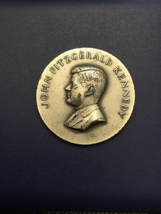 John F Kennedy Inauguration Medallic Art Company Silver Medal