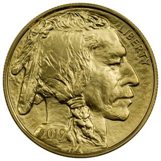 2019 1 Oz Gold Buffalo $50 Coin Gem Bu Sku55928