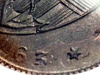 1863 York City Civil War Token Schaaf Over 1862 Indian Head Cent R7 Ngc Ms64