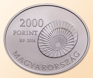 Hungary 2000 Forint 2014 Barany Robert Nobel Prize Doctor - Ear And Balance Bu