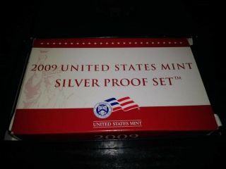 Complete Set Of 2009 United States Silver Proof Set