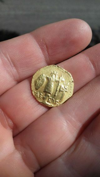 aureus j.  caesar 7,  6grms,  gold roman coin 3
