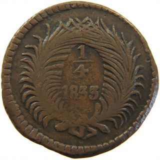 Mexico 1/4 Real 1833 Chihuahua T81 535