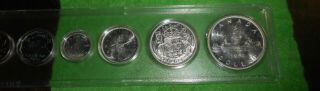 Canada/1954 Unc Coin Set 1 Cent 5 Cents 10 Cents 25 Cents 50 Cents 1 Dollar Coin
