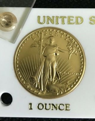 1987 - $50 1oz Gold American Eagle Bu Unblemished