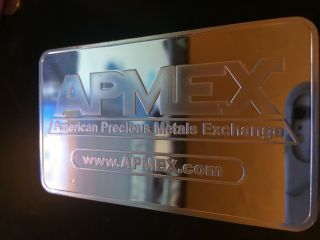 10 oz Apmex Silver Bars - (100 oz Total).  999 fine 4