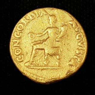 54 - 68 AD Rome 1 Aureus Gold Nero Augustus Augusta 18mm Collector Coin 5ROMA6830 2
