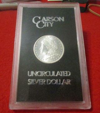 1885 - Cc Uncirculated Gsa Hoard Morgan Silver Dollar.  Carson City Gem Mf - 3148