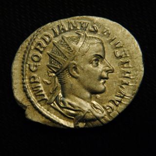 Ar Antoninianus Emperor Gordian Iii Rv Aeternitati Avg 3.  99 Gram 20 - 4mm Ad 241 - 3
