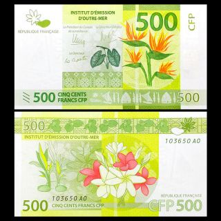 French Pacific Territories 500 Francs,  2014,  P - 5,  Unc