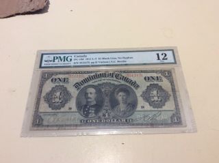 1911 1$ Dominion Of Canada Pmg Fine - 12
