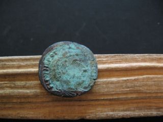 Nepotian 350 Ad Ae2 Urbs Roma Bronze Majorina Mintmark Rq 4,  50 G 21,  5 Mm Rrr