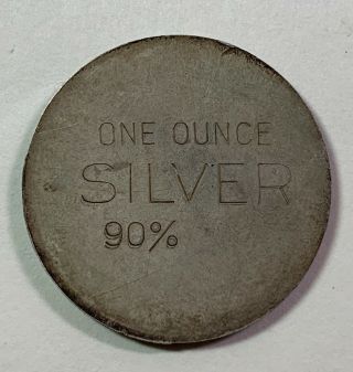 Pedley Ryan & Co.  Denver - 90 Silver 1 Ounce - So Called Dollar