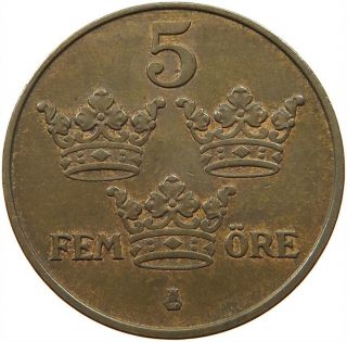 Sweden 5 Ore 1912 Rs 153