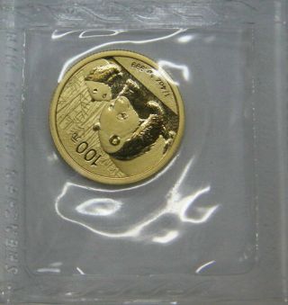 2011 China 1/4oz Panda Gold Coin