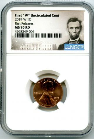 2019 W Lincoln Penny Ngc Ms70 Rd First Releases Uncirculated Cent 4968349 - 006