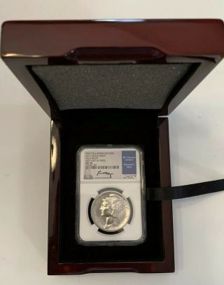 2017 1 Oz Palladium American Eagle $25 Ngc Ms70 First Day Of Issue Ed Moy Signed