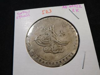 I83 Turkey / Ottoman Empire Ah - 1203//2 2 Kurush