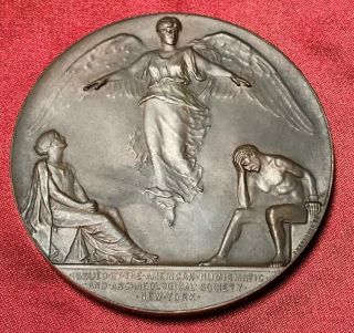 Victor D.  Brenner 25th Nat ' l Conference Of Charities & Corrections Medal S - 27 11