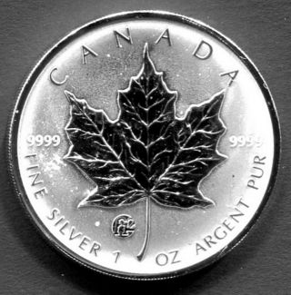 Canada 5$ Silver Proof/bu 2008 Maple Leaf With F Twelve Privy 2