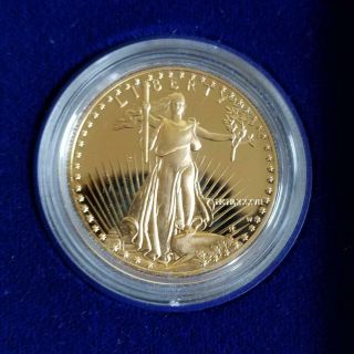 1987 Gold American Eagle 1oz - $50 Coin W/ Box,