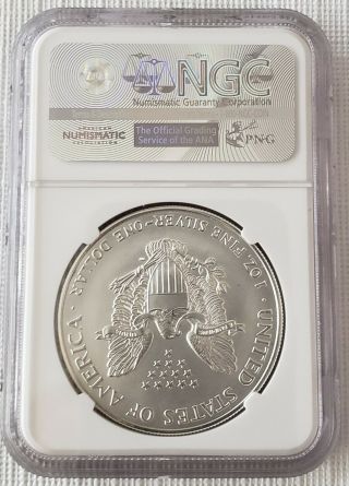 1996 American silver eagle NGC ms70 only about 300 in perfect grade books $7000 2