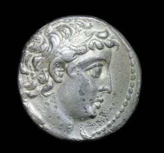 S 15,  Seleucid Kingdom,  Demetrios Ii.  Silver Tetradrachm.  Tyre