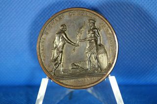 Major John Stewart Indian Princes 15th July 1779 Gatte Aux Medal 45 Mm