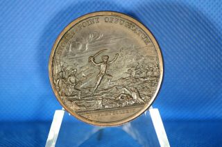 Major John Stewart Indian Princes 15th July 1779 Gatte Aux Medal 45 mm 2