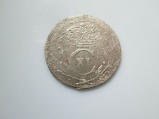 Sweden Medieval Silver Coin,  Karl Xi 1 öre 1688 Stockholm