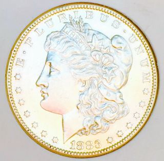 1883 S Morgan Choice Bu,  Ultra Scarce Date Rare S Wow Coin Nr 09856
