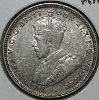 British West Africa : One Shilling 1913.  0.  925 Silver Combined S.  & H.