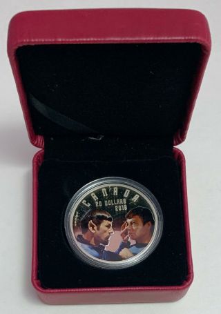 Canada 2016 Mirror Mirror Star Trek 1oz Colorised Silver Coin